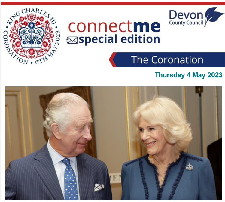 Devon County Council.  Connectme special edition. The Coronation