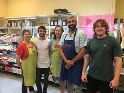 Jim Ashford and colleagues of Ashford’s fruit and veg