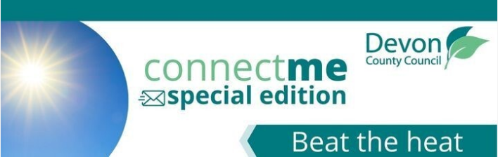 Beat the Heat connect me newsletter masthead