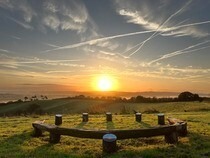 Ridgetop Park in the autumn equinox