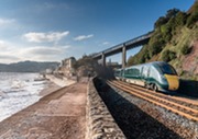 GWR train at teignmouth