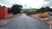 Haul road for Dawlish link road project