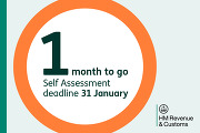 1 month to go.  Self assessment deadline 31 January HM Revenue & Customs