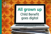 All grown up. Child benefit goes digital