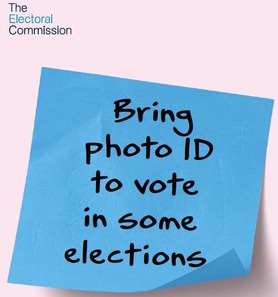 Voter ID election poster