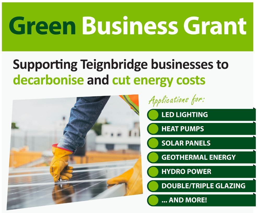 Business Brief - Our Green Business Grant Scheme Is Now Open