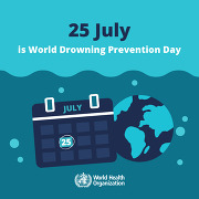 World Drowning Prevention Day graphic