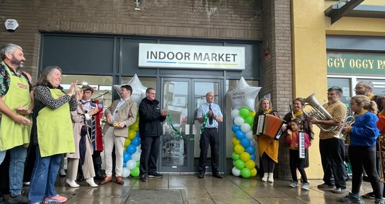 Newton Abbot market opening