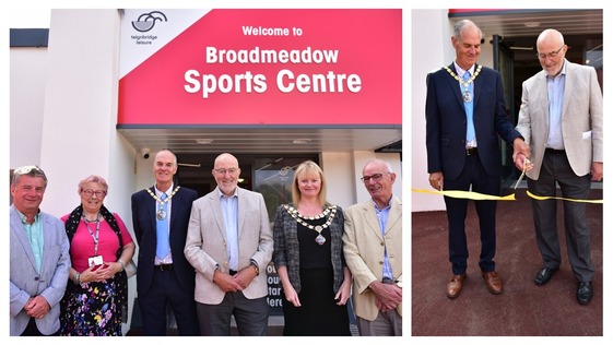 Cllrs opening Broadmeadow