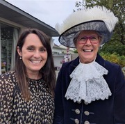 High Sheriff Caroline Harlow with Rebecca Hewitt 