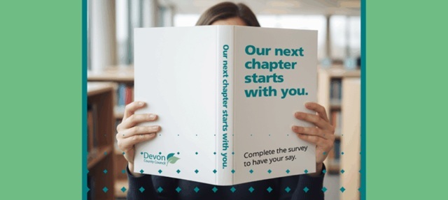 A person reading a book