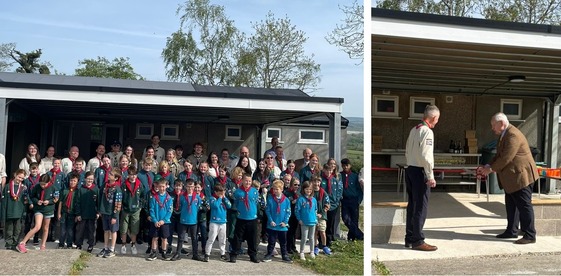Opening of Highweek Scout Hut