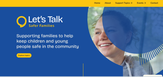 LetsTalkWebsiteScreenshot
