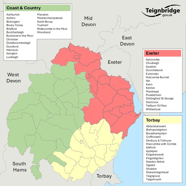 LGR - map of new authorities