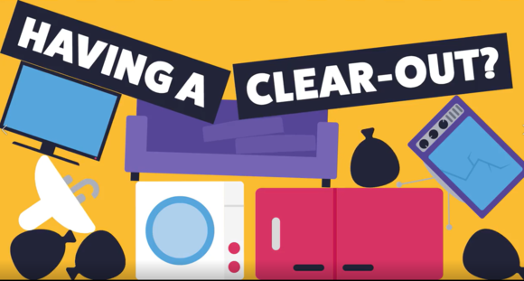 Having a clear out? don't replace your rubbish with a fine