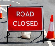 Road closed