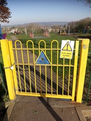 Play area closed