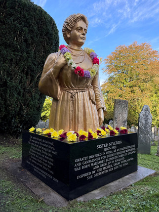 Sister Nivedita Statue Great Torrington Cemetery