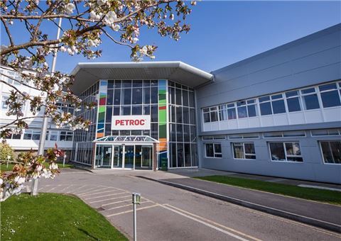 Petroc College Front Entrance