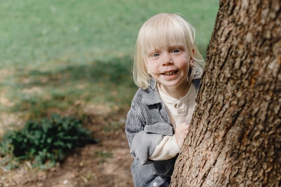 Child with tree 