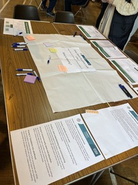SEND consultation materials at engagement event