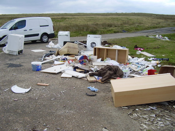 british fly tipping