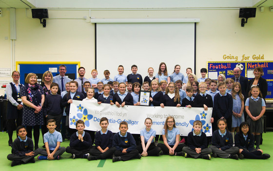 dementia friendly griffithstown school 