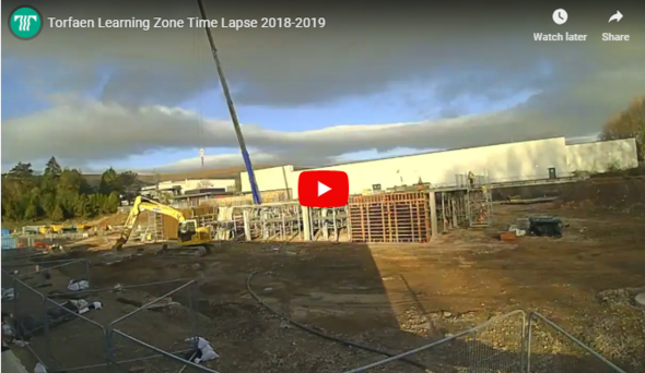 Torfaen Learning Zone timelapse 