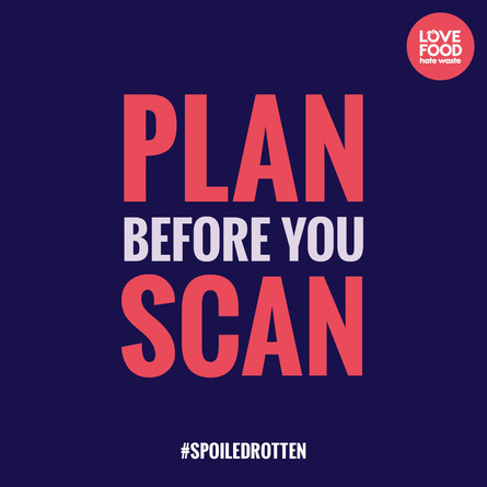 Plan before you scan