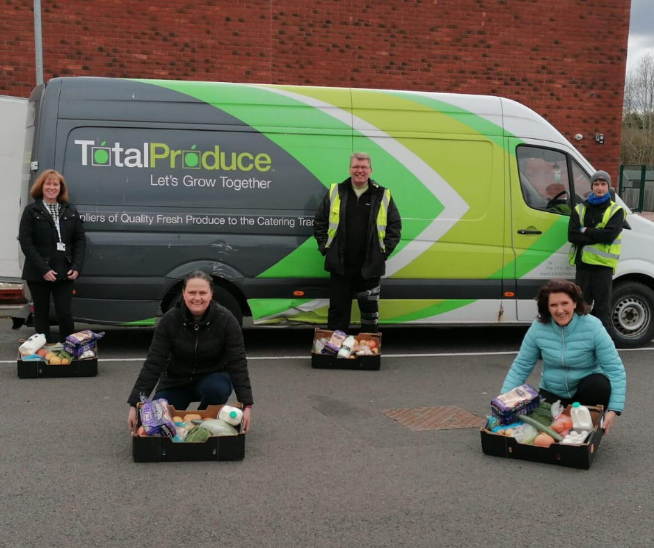 1400 healthy meal boxes delivered to families across the borough 1400