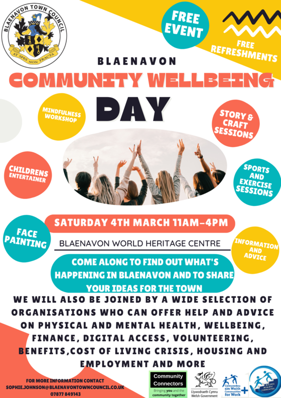 Blaenavon Community Wellbeing day