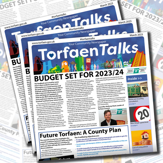 First edition Torfaen Talks