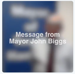 Screenshot of Mayor's Video