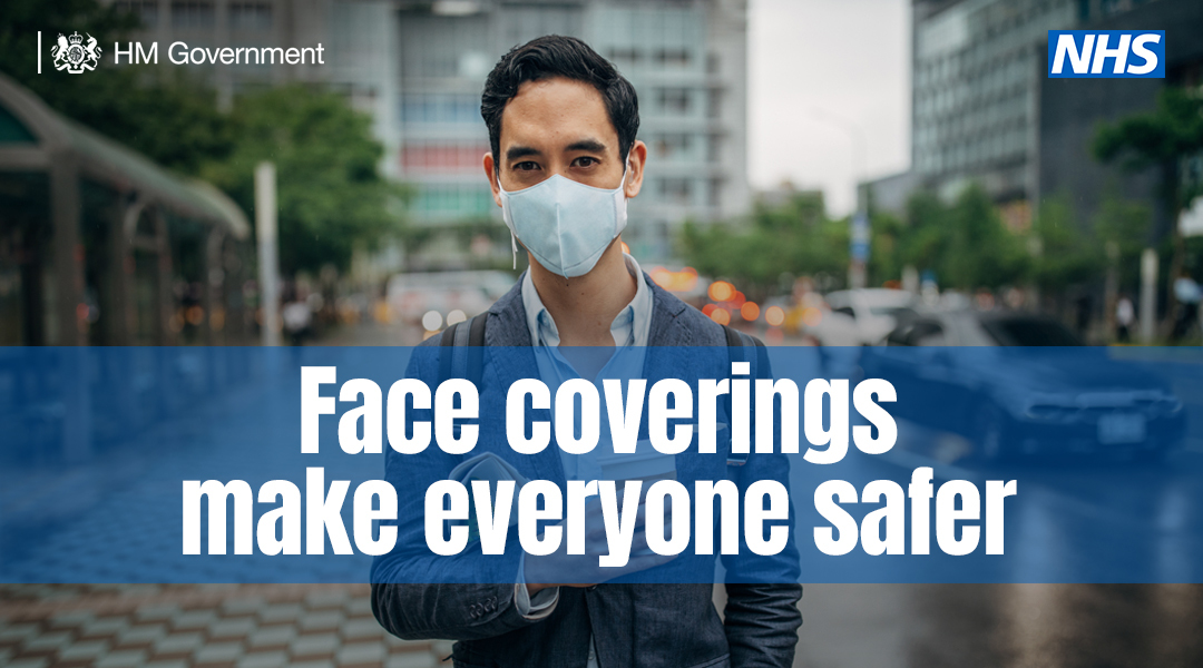 Face coverings protect people