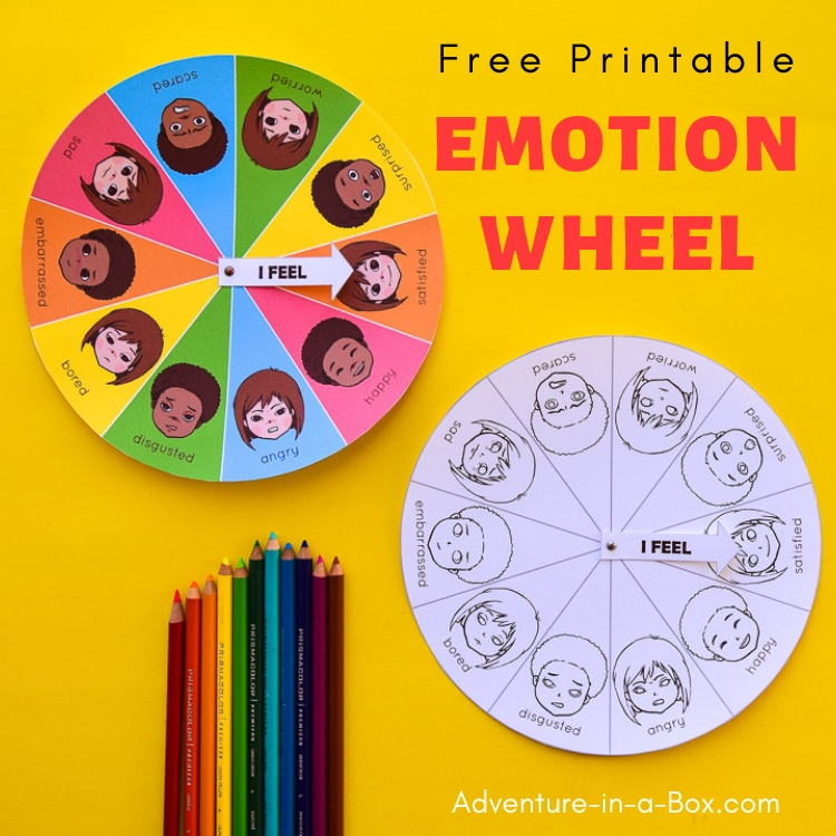 Emotion wheel