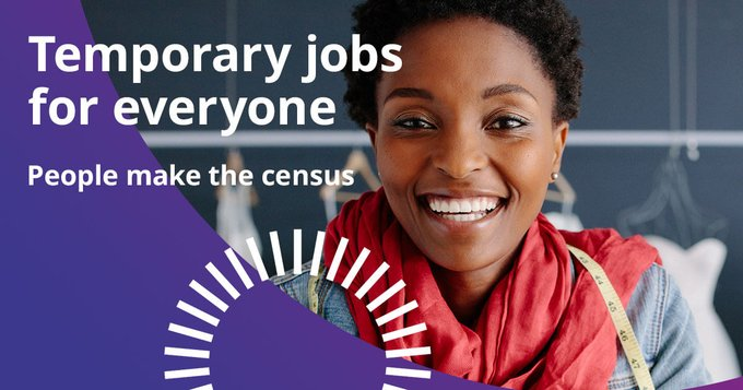 Census 2021 Job opportunities