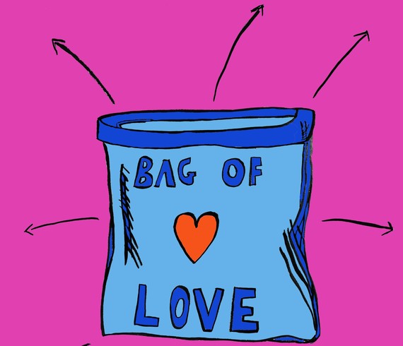 Bag of Love poetry and art workshop for young people