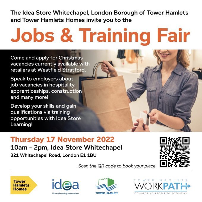Jobs & Training Fair poster 
