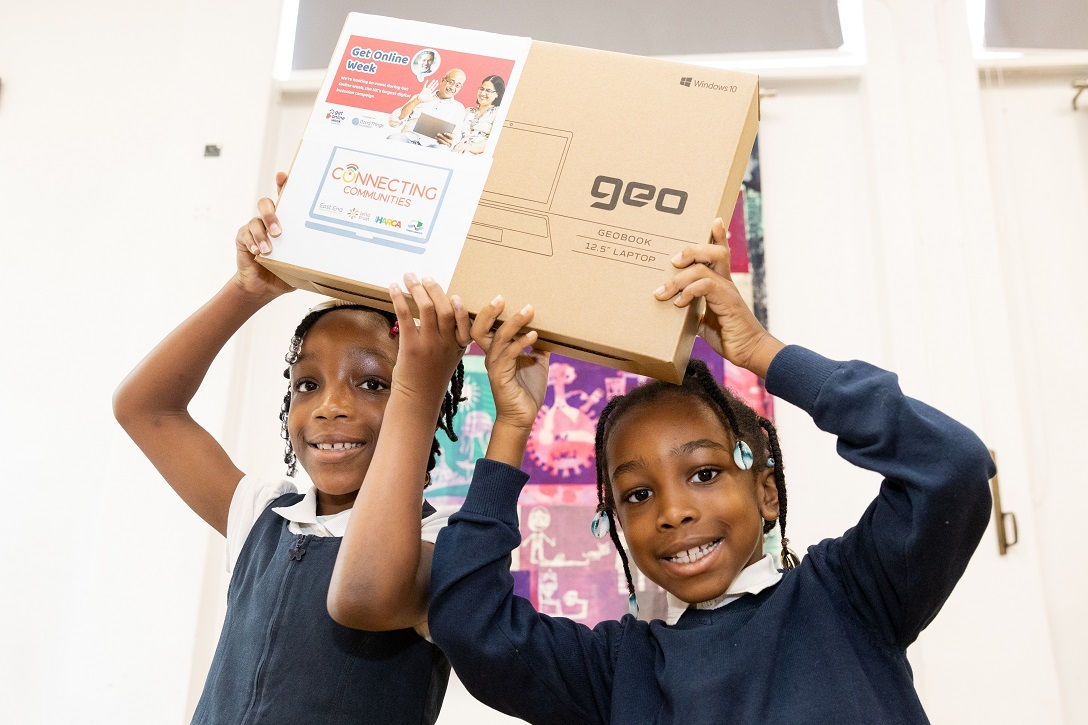 50 laptops donated to families during Get Online Week