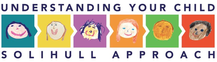 Solihull Approach Logo - pencil drawings of children's faces