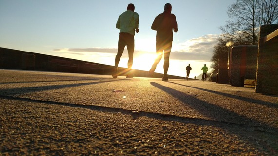 image of runners, unsplash