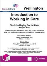 Introduction to Working in Care