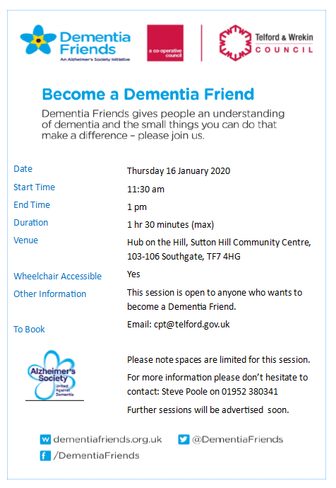 Dementia Friends Training