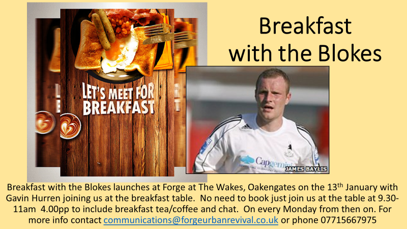 Breakfast with the blokes