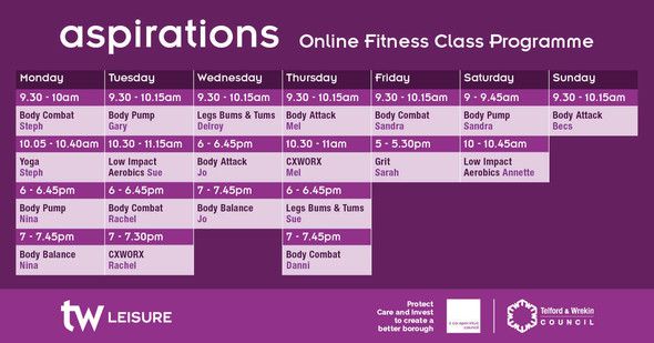 Online timetable