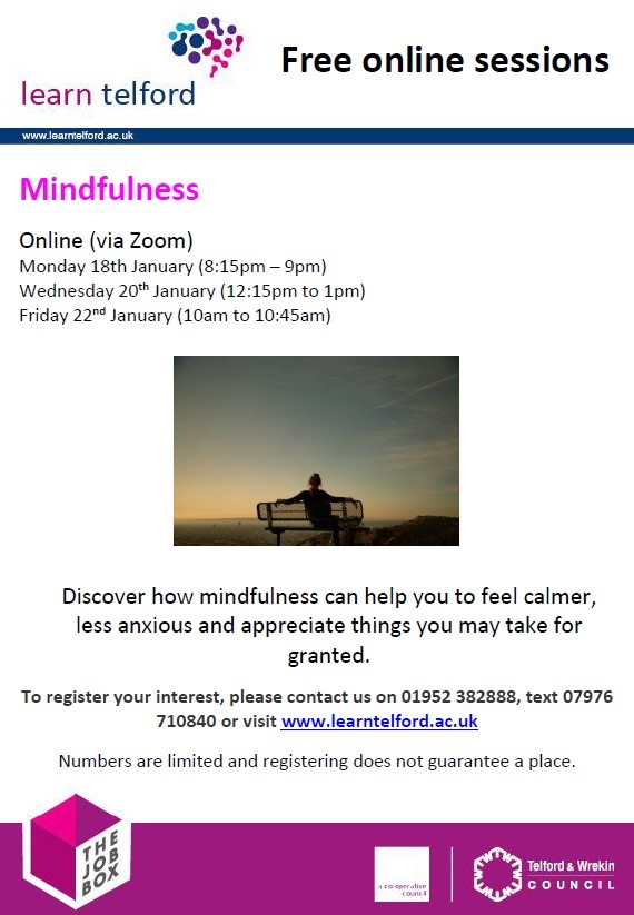 Learn Telford Mindfulness