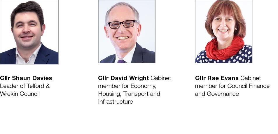 Cllr Davies, Wright and Evans - Telford & Wrekin Council Jan 2021