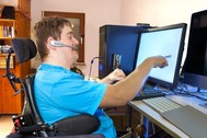 Image of a man with learning disability