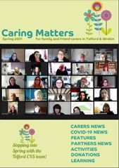Image of Caring Matters newsletter front cover