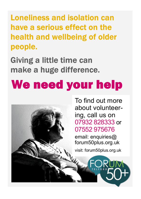 Forum50+ loneliness scheme